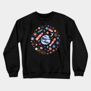 Planet Earth Crewneck Sweatshirt